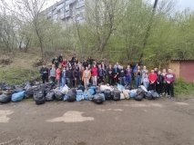 Вінницькі студенти активно долучились до «генерального прибирання» міста