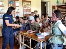 Безпечне та корисне літо: як рятувальники Гнівані навчають підростаюче покоління