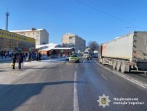 У Літині сталася ДТП за участю службового автомобіля поліції