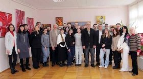 У ВНТУ відкрилася виставка вінницького художника Олександра Рожкова