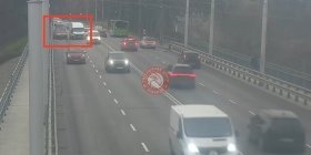 Зіткнення перед київським мостом: ранкова ДТП на Чорновола завершилась європротоколом