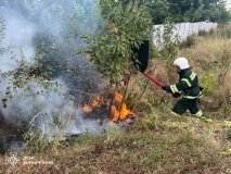 Минулої доби на Вінниччині рятувальники загасили дев’ять пожеж сухостою