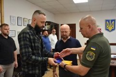 Захисника з Уланівської громади Юрія Оляновського нагородили медаллю «За врятоване життя»
