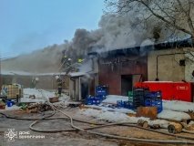 У Тульчинському районі через несправність пічного опалення сталася пожежа