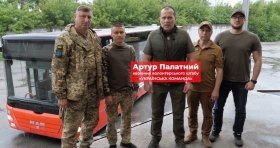 72 бригада завдяки волонтерам «Української команди» отримала автобус – підвищить оперативність та мобільність