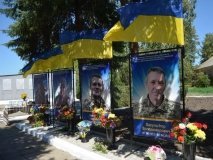 У Кислицькому відкрили Алею Слави на честь чотирьох загиблих Захисників