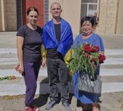 Герой Антон Чорний повернувся додому після 19 місяців полону