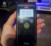 У Вінниці затримали нетверезого водія, який перевищив допустиму норму алкоголю в 11 разів