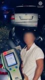 Патрульні склали два протоколи на водія, який вчинив ДТП у стані сп’яніння