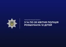 12 зниклих за тиждень: на Вінниччині поліція розшукала всіх дітей, про зникнення яких повідомляли
