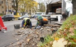 На Хмельницькому шосе у Вінниці встановлюють удосконалені люки