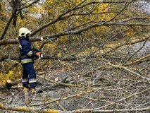 Через негоду на Вінниччині рятувальники чотири рази виїжджали на ліквідацію наслідків