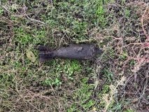 На Вінниччині сапери знищили мінометну міну часів Другої світової, знайдену на приватному подвір’ї 