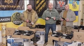 Волонтери «Української команди» передали 53 ОМБр партію сіткометів та генератори