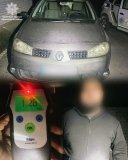 У Хмільницькому районі водій Renault керував автомобілем напідпитку