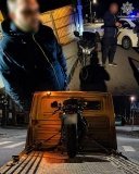 Під час нічного патрулювання у Вінниці зупинили мотоцикліста з ознаками сп’яніння та без права керування