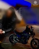 У Вінниці патрульні зупинили мотоцикліста під дією наркотичних речовин та без права керування
