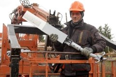 У Великих і Малих Крушлинцях облаштовують вуличне освітлення