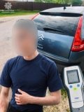 У Хмільницькому районі патрульні виявили нетверезого водія та склали на нього два адмінматеріали