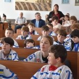 У Вінниці відзначили юних призерів чемпіонатів України з хокею та баскетболу