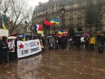 У Парижі пройшов мітинг на захист України
