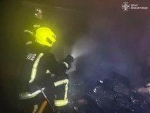 У Вінниці горіла в багатоповерхівці горіла квартира