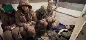 Українські військові взяли у полон шістьох російських окупантів