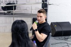 Вінницькі студенти зустрілись із ветераном, захисником Маріуполя  Іваном Дібровою