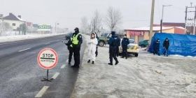 На в'їзді в Прикарпатті встановили КПП