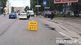 У Луцьку на переході водій легковика збив батька з дітьми: поліція розпочала кримінальне провадження