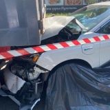 Затримано п'яного водія, який збив на смерть жінку на скутері, а потім протаранив вантажівку