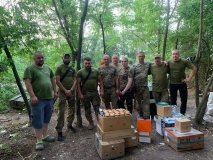 Звіт волонтерського штабу «Українська команда»