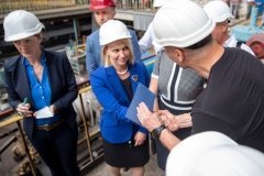 Кличко з керівництвом Агентства США з міжнародного розвитку USAID та послом США в Україні відвідали один з обʼєктів критичної інфраструктури столиці