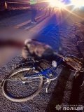 На Вінниччині водій легковика збив велосипедиста