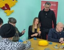 Волонтерський штаб «Українська команда» Вінниччини провів майстер-клас для вінничан