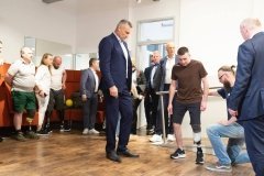 Кличко з мером Берліна Вегнером відвідали учасників проекту "Берлінсько-Київський центр протезування", який дві столиці втілюють разом