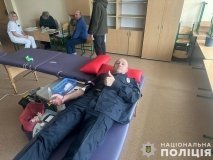 Нa Вінниччині донорами стали копи