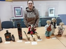 У Вінниці презентували козацькі ляльки мотанки 