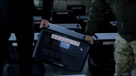 Електрика для фронту: «Українська команда» передала чергову партію зарядних станцій 28 ОМБр