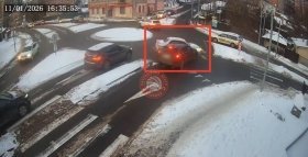У центрі Вінниці сталася ДТП на перехресті двох вулиць (ВІДЕО)