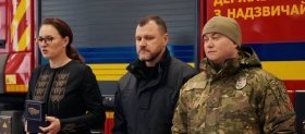 Рятувальників Вінниччини відзначили державними нагородами за мужність і службу