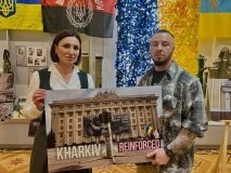 «Харків — залізобетон»: у Вінниці відкрили виставку про силу, що народилась із болю