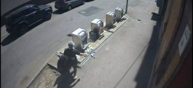 Рослинні відходи заблокували підземний контейнер: у Вінниці камери зафіксували порушення
