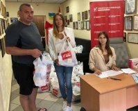 Благодійна допомога від волонтерського штабу «Українська команда» Вінниччини 