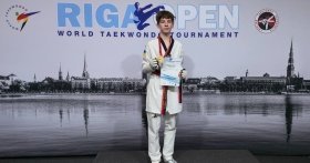 Юний тхеквондист із Вінниці став чемпіоном міжнародного турніру Riga Open G1