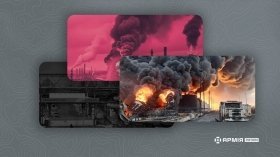 Сили оборони врaзили три стрaтегічні об'єкти - НПЗ в росії та склади пального на Херсонищині