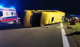 Смертельне ДТП:у Польщі перекинувся aвтобус з укрaїнцями 