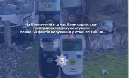 На дорогах Вінниччини патрульні зупинили шість десятків п‘яних водіїв