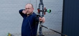 Вінничанин, який отримав тяжке поранення під Маріуполем, популяризує  серед ветеранів стрільбу з лука (ВІДЕО)