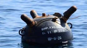 У Чорному морі біля берегів Болгарії виявили якірну міну